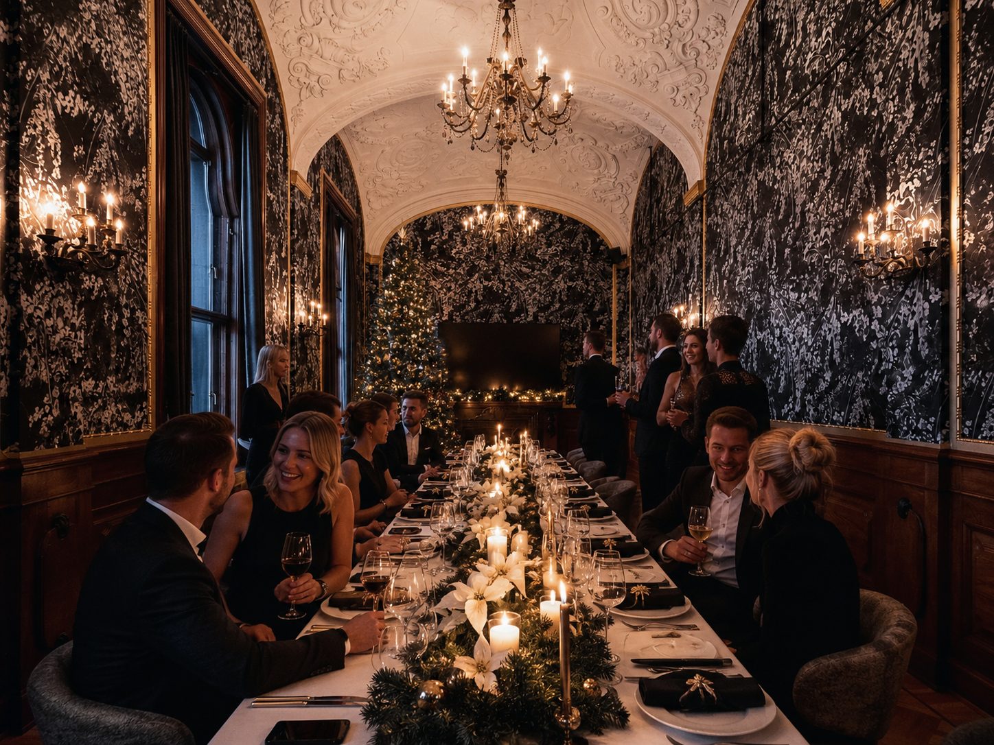 Julefrokost på Villa Copenhagen