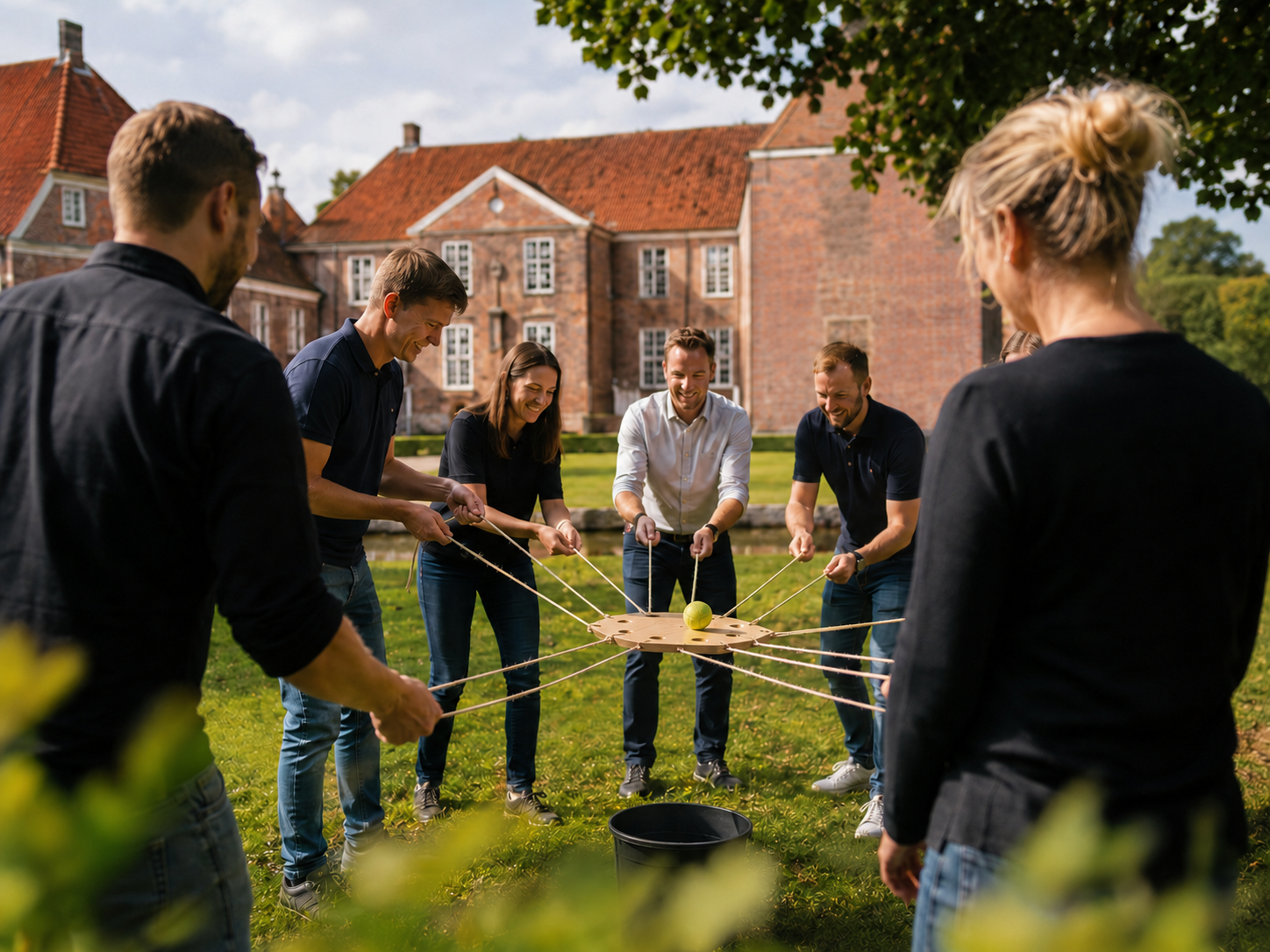 Team building group
