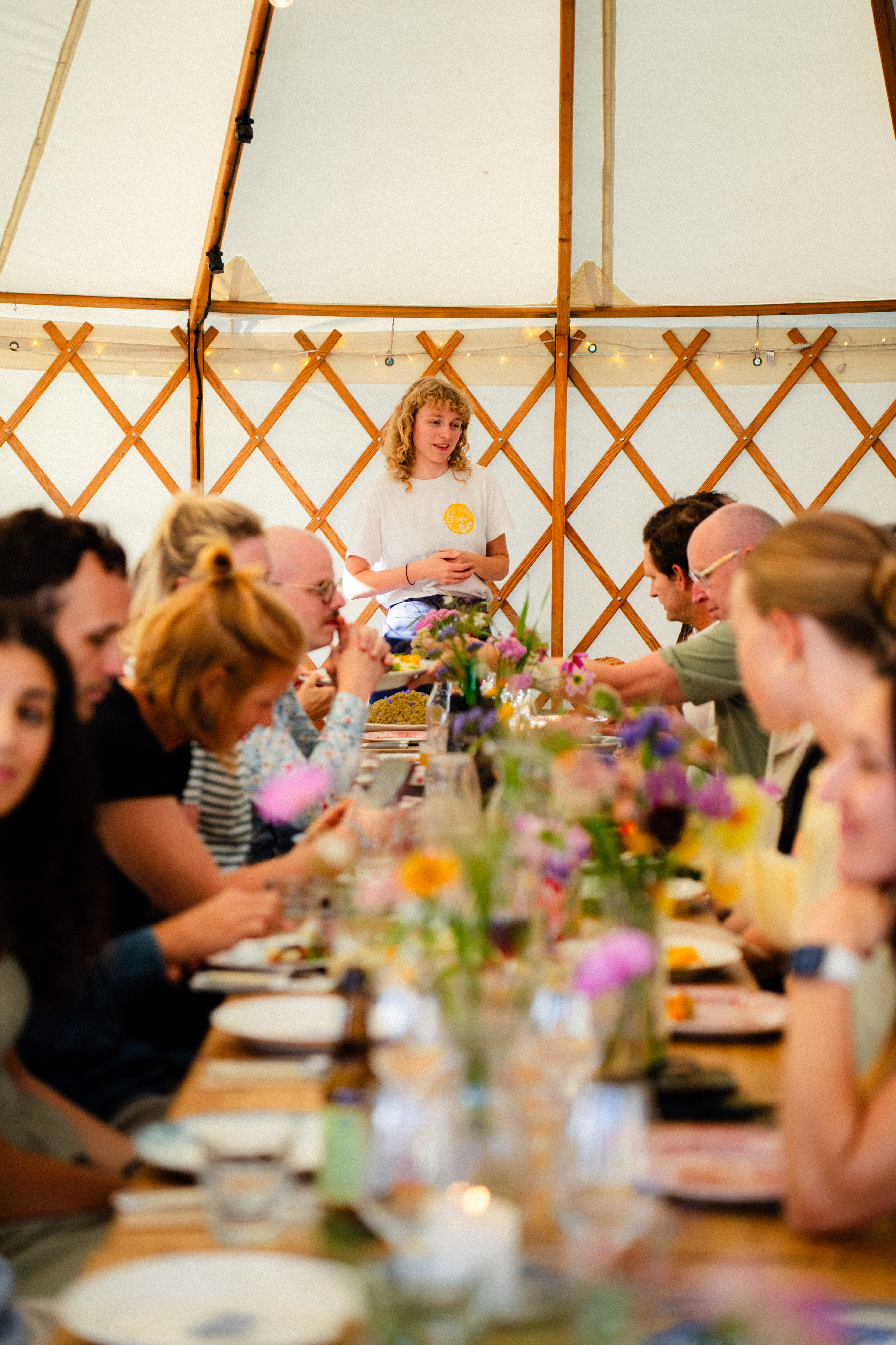 Summer party dinner at Østergro